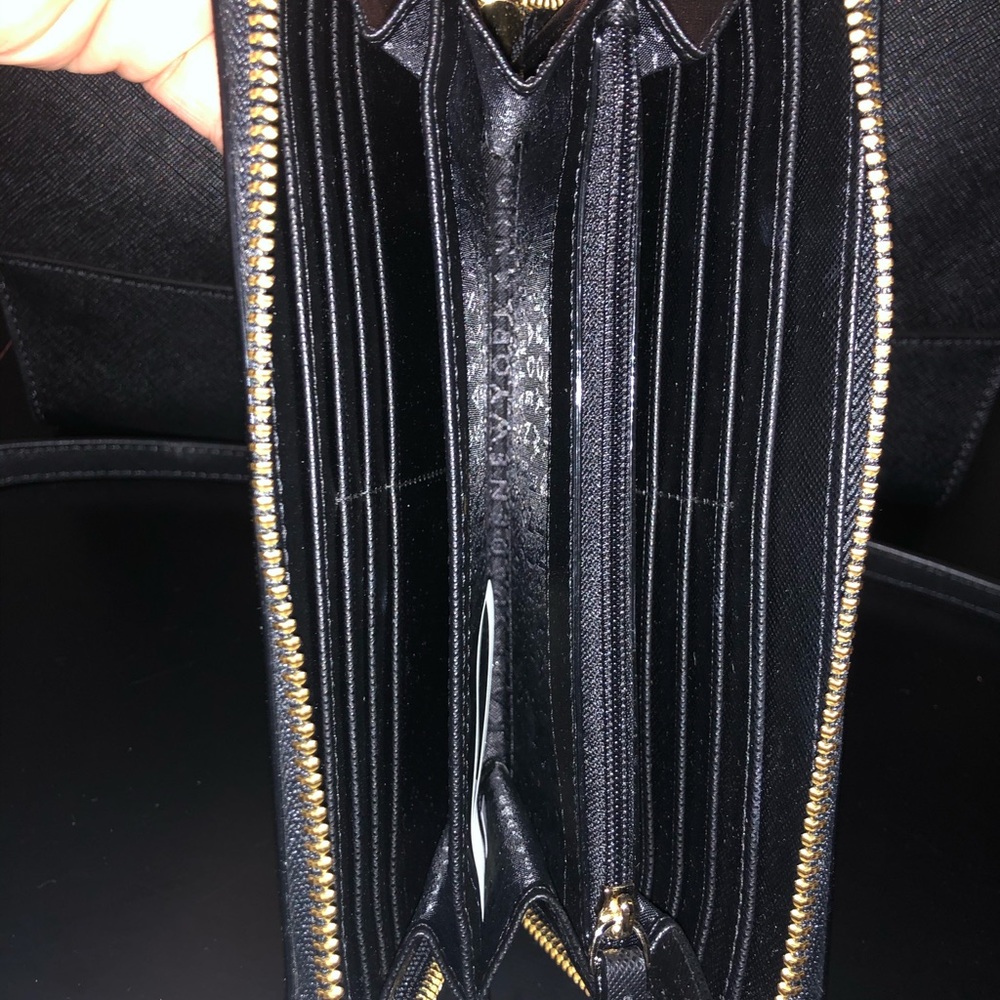 Kate Spade Hadlee Laurel Way Black Satchel/ Wallet - Picture 4 of 6